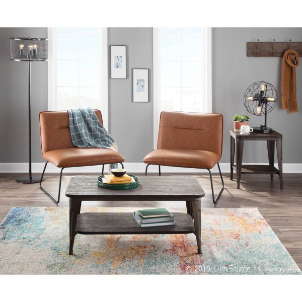 Casper Industrial Accent Chair - LumiSource - Image 9
