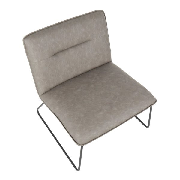 Casper Industrial Accent Chair - LumiSource - Image 23