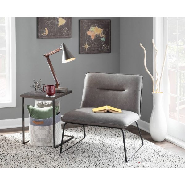Casper Industrial Accent Chair - LumiSource - Image 25