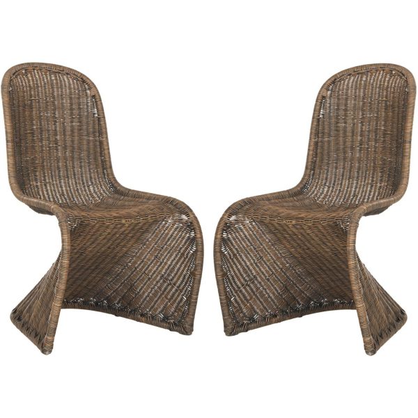 Tana Wicker Side Chair (Set of 2) - SEA8009 - Safavieh - Image 13