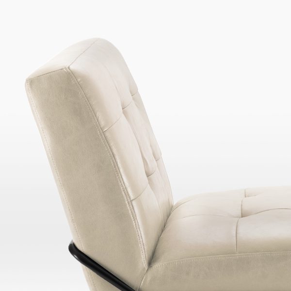 eLuxury Upholstered Tufted Accent Chair - Image 13
