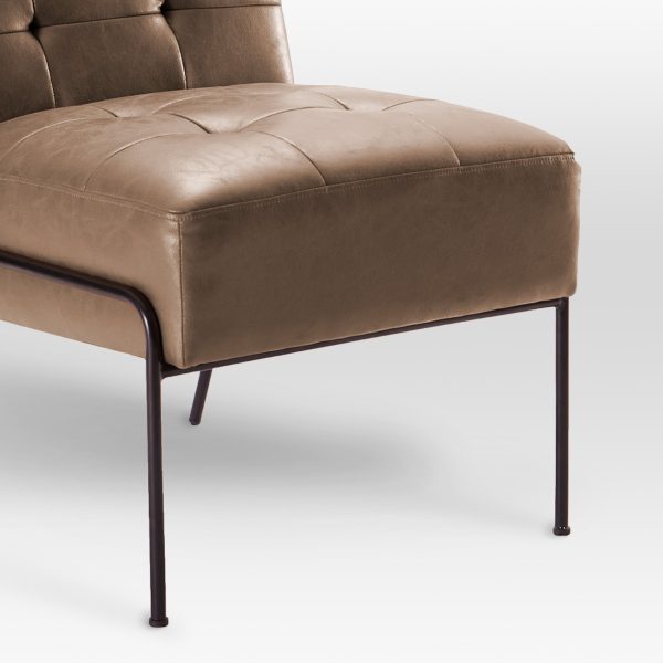 eLuxury Upholstered Tufted Accent Chair - Image 22