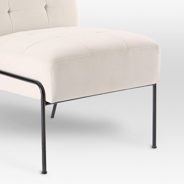 eLuxury Upholstered Tufted Accent Chair - Image 31