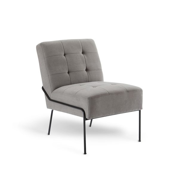 eLuxury Upholstered Tufted Accent Chair - Image 36