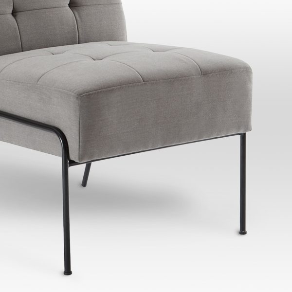eLuxury Upholstered Tufted Accent Chair - Image 40