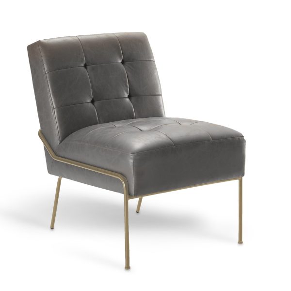 eLuxury Upholstered Tufted Accent Chair - Image 54