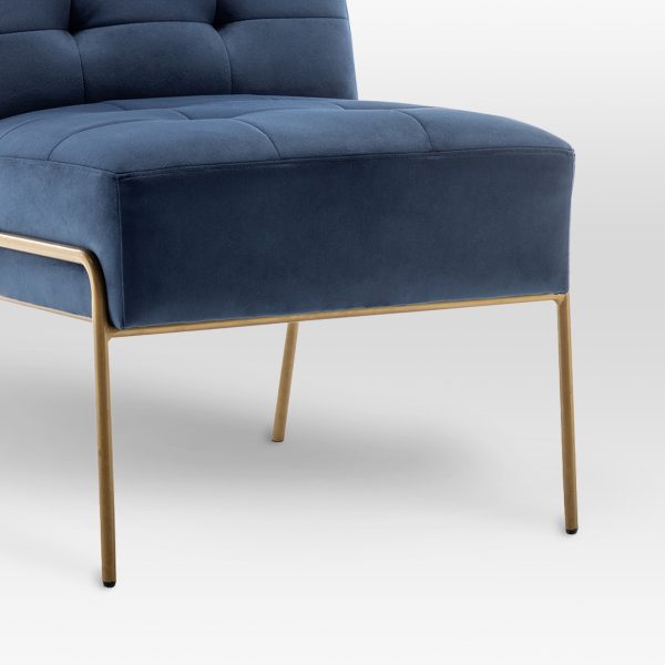 eLuxury Upholstered Tufted Accent Chair - Image 66