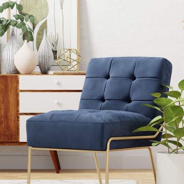 eLuxury Upholstered Tufted Accent Chair - Image 69