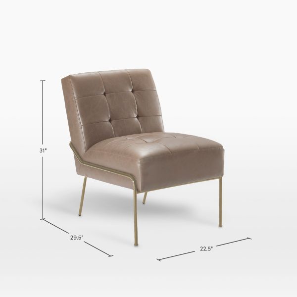 eLuxury Upholstered Tufted Accent Chair - Image 77